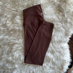 lululemon RARE leggings: Align II Leggings 25” in Brown Earth | Small | 6